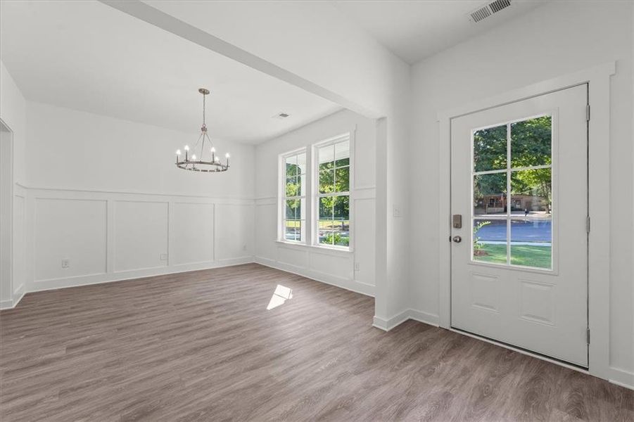 Spacious, unfurnished interior of a new home in Ellington Farms, Statham (Image 34).