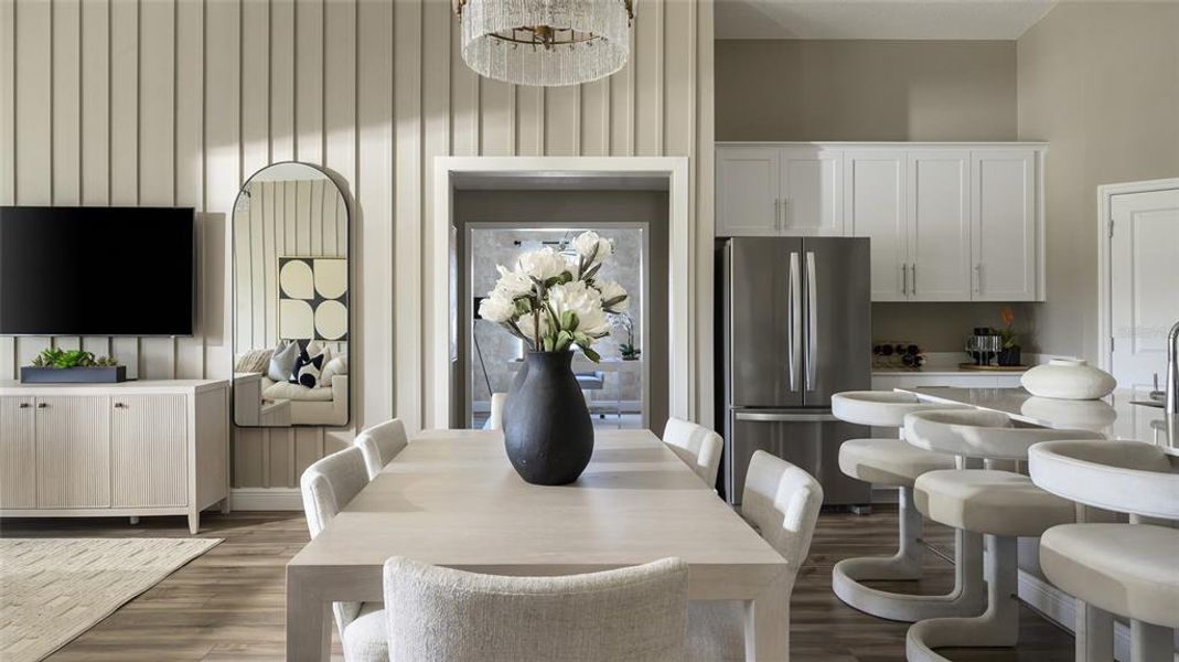 Furnished interior view inside a new home in Pasadena Landing, Wesley Chapel (Image 13).