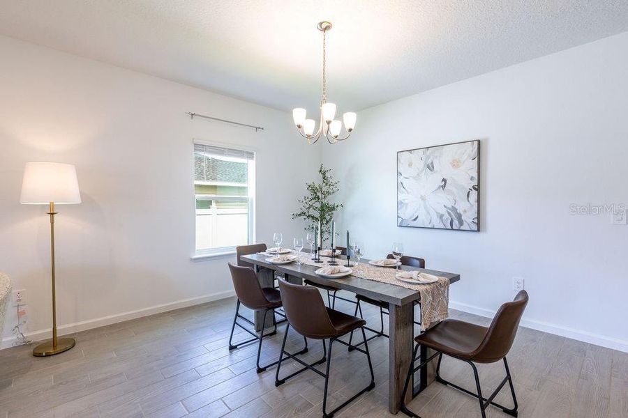 Furnished interior view inside a new home in Trailhead Landing, Alachua (Image 15).