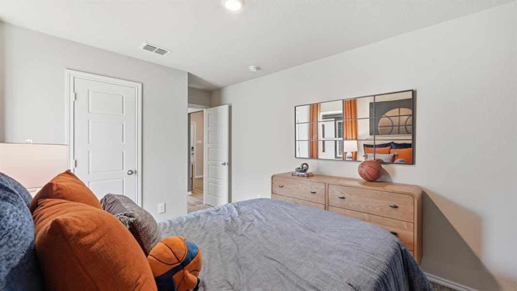 Furnished interior view inside a new home in Lonestar at Liberty Trails, Fort Worth (Image 34).