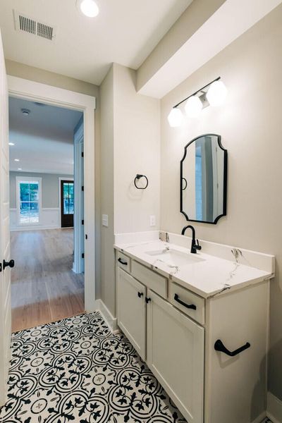 Furnished interior view inside a new home in , Walterboro (Image 12).