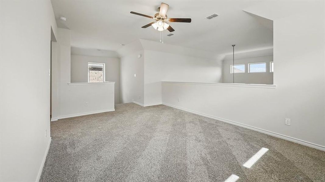 Spacious, unfurnished interior of a new home in Lilybrooke at Legacy Hills, Celina (Image 35). Spacious, unfurnished interior of a new home in Lilybrooke at Legacy Hills, Celina (Image 35).