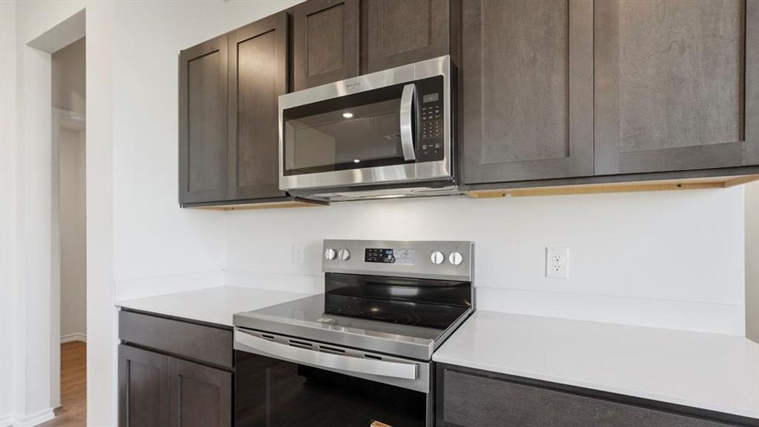 Furnished interior view inside a new home in Arbor Trails South, Princeton (Image 9).