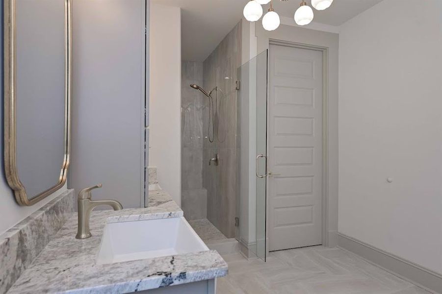 Furnished interior view inside a new home in , Carrollton (Image 17).