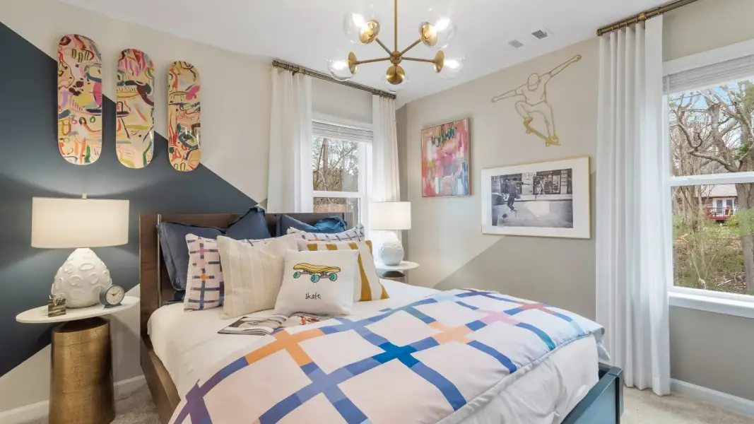 Furnished interior view inside a new home in Diamante, Stockbridge (Image 21).