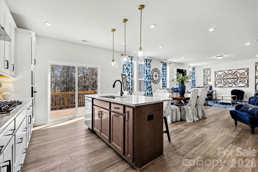 Furnished interior view inside a new home in Lakeside Glen, York (Image 8).
