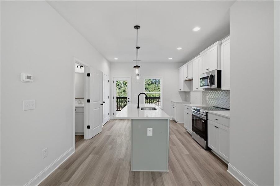 Furnished interior view inside a new home in , Mableton (Image 10).