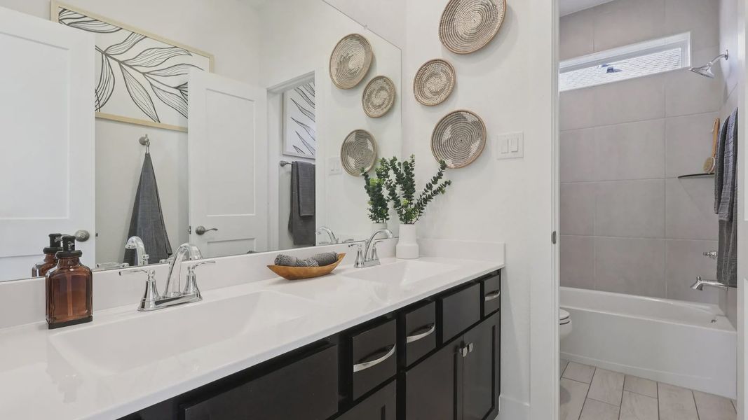 Furnished interior view inside a new home in Balmoral, Atascocita (Image 16).