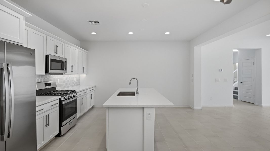 Furnished interior view inside a new home in Parkside, Avondale (Image 8).