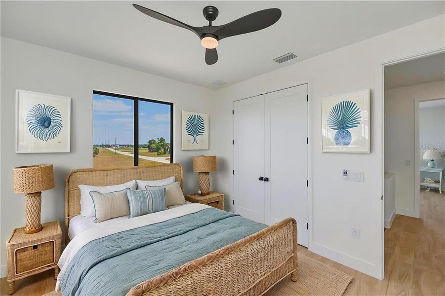 Furnished interior view inside a new home in , Placida (Image 48).