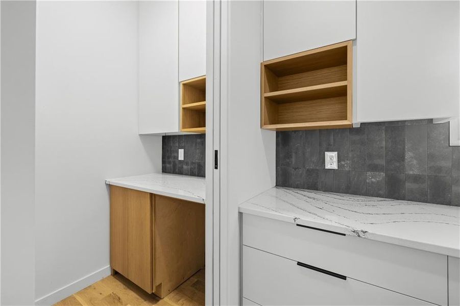 Furnished interior view inside a new home in , Atlanta (Image 6).
