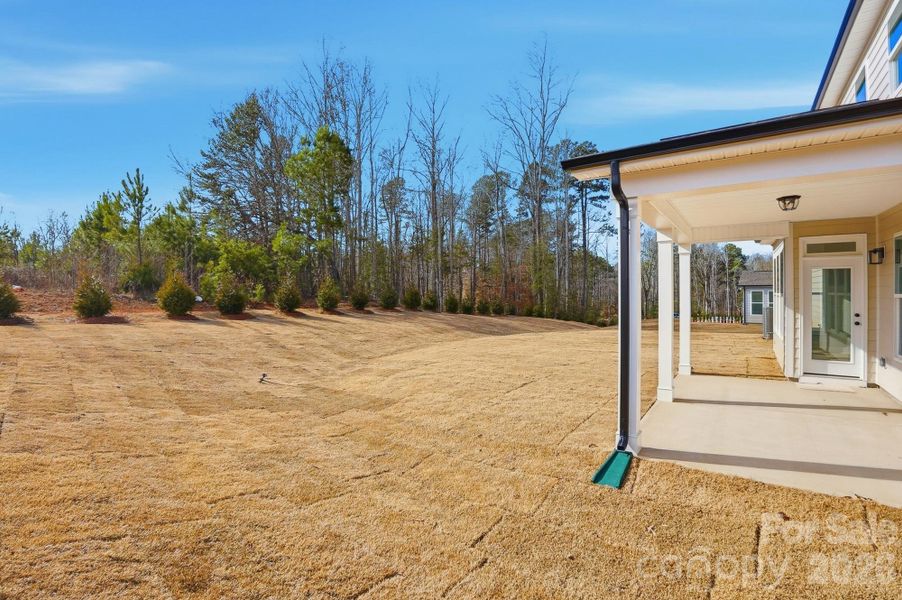 Exterior details and patio area of a home in Carrington, Stanley (Image 22).