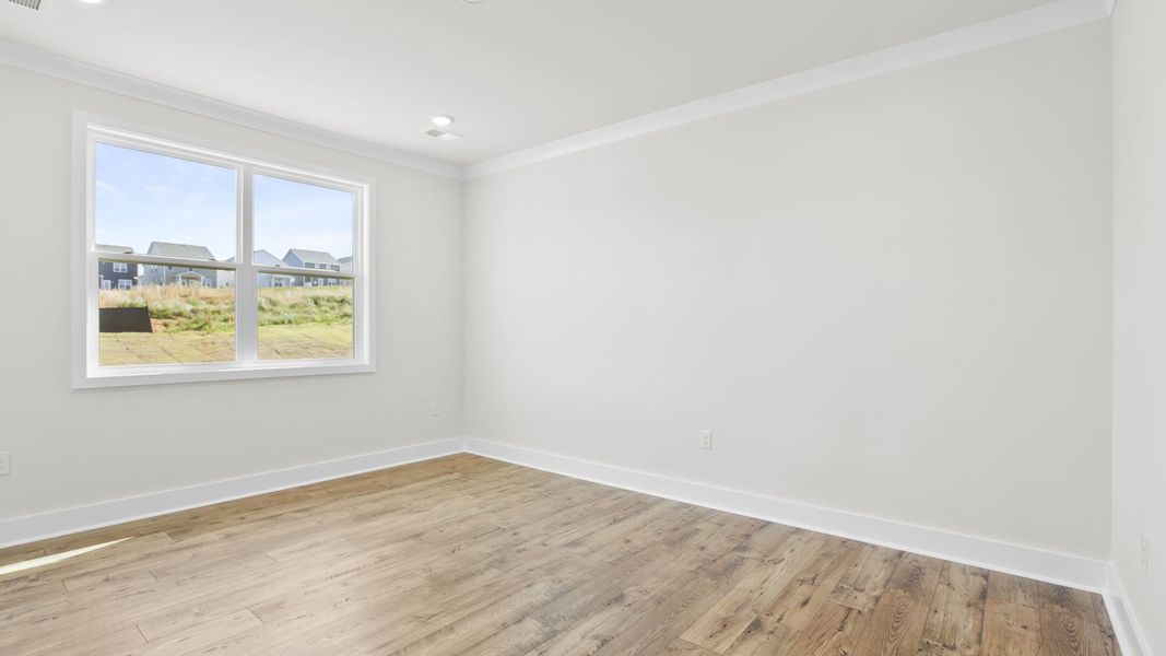 Spacious, unfurnished interior of a new home in Adams Glen, Greenville (Image 27). Spacious, unfurnished interior of a new home in Adams Glen, Greenville (Image 27).