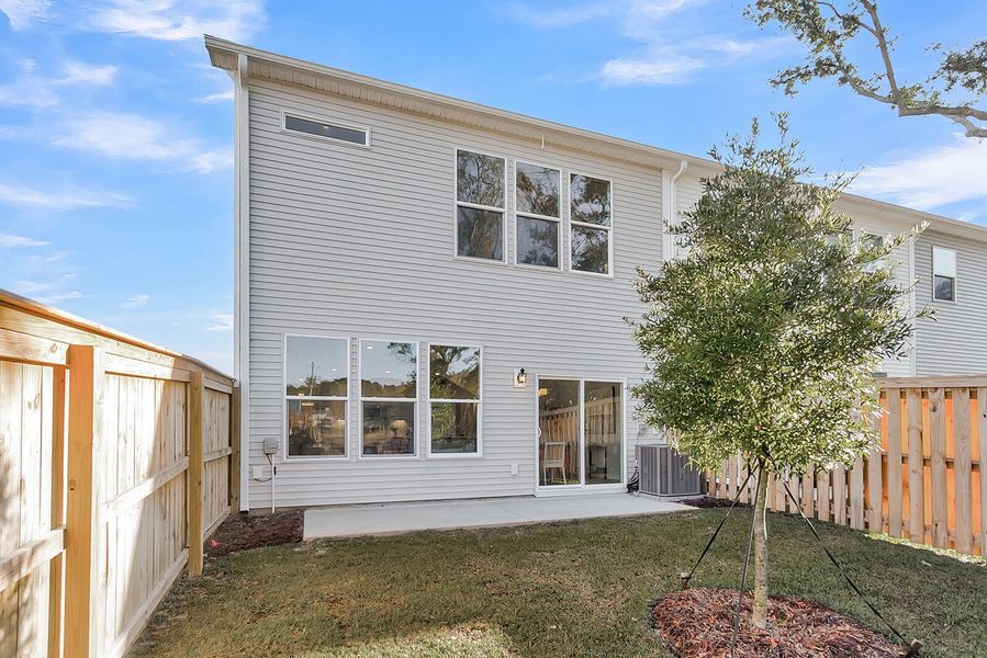 Exterior details and patio area of a home in , Summerville (Image 3).