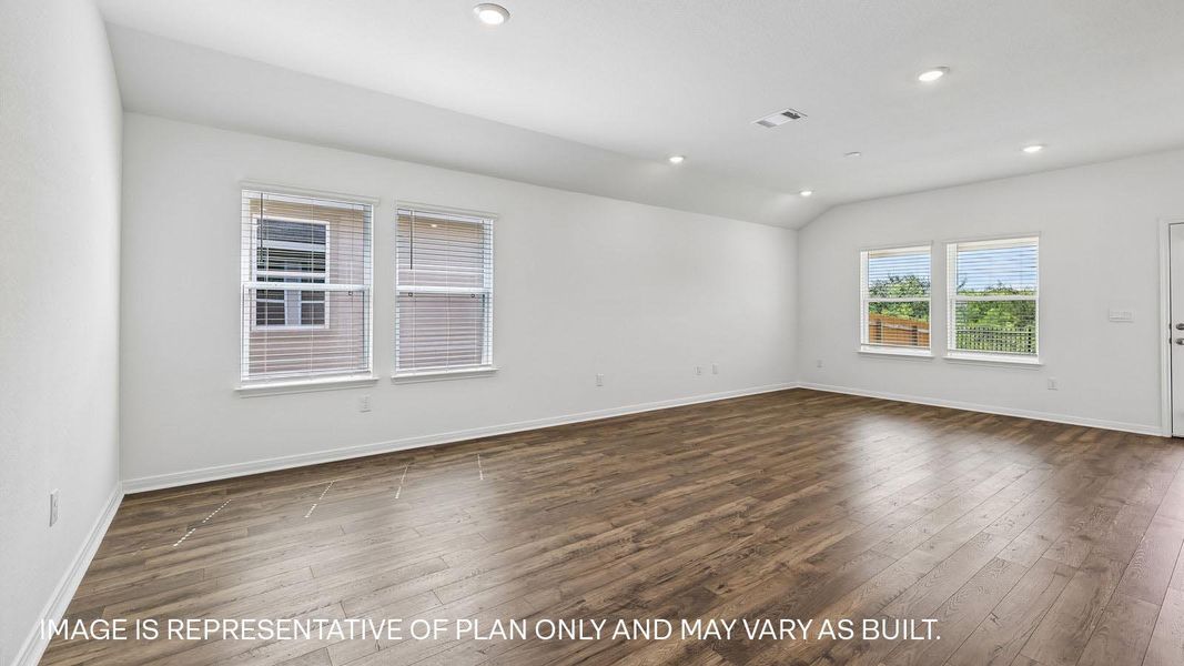 Spacious, unfurnished interior of a new home in Prairie Lakes, Buda (Image 15). Spacious, unfurnished interior of a new home in Prairie Lakes, Buda (Image 15).