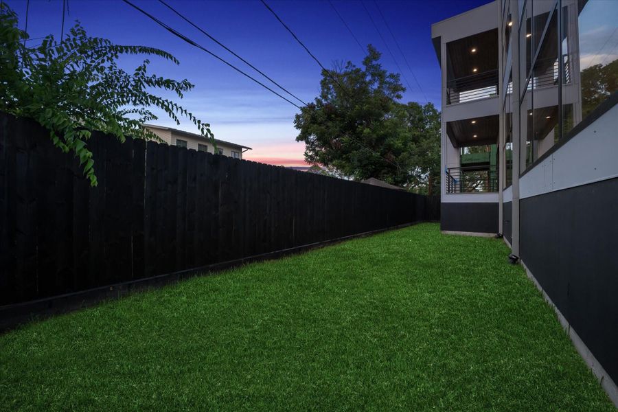 Exterior details and patio area of a home in , Houston (Image 4). Exterior details and patio area of a home in , Houston (Image 4).