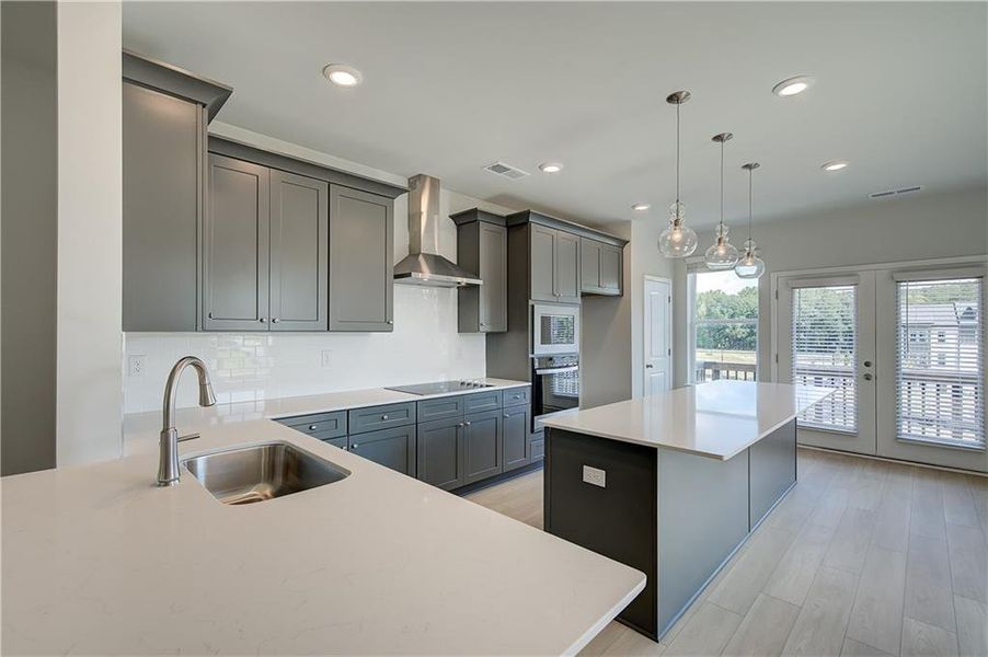 Furnished interior view inside a new home in Daybreak, Newnan (Image 5).
