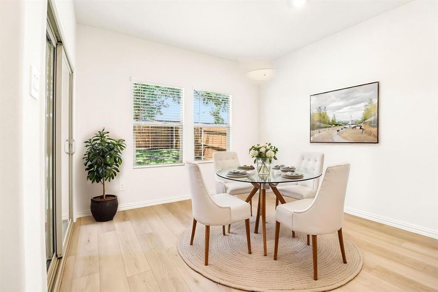 Furnished interior view inside a new home in Stella Hills, Denton (Image 6).