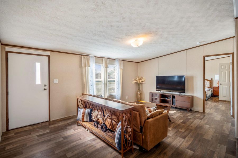 Furnished interior view inside a new home in , Conroe (Image 8).