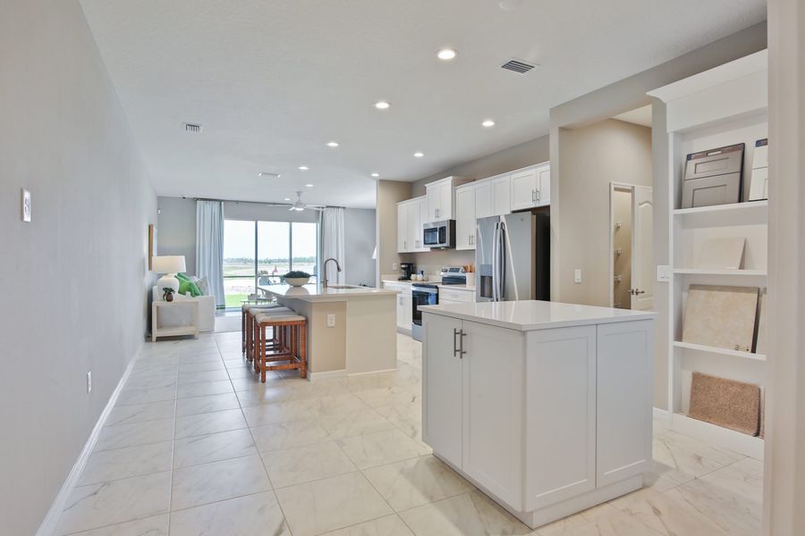 Furnished interior view inside a new home in Palm Grove, Lakewood Ranch (Image 5).