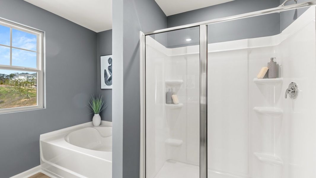 Representative furnished interior of a home built from the Sudbury by D.R. Horton in Carlton, Douglasville (Image 25).