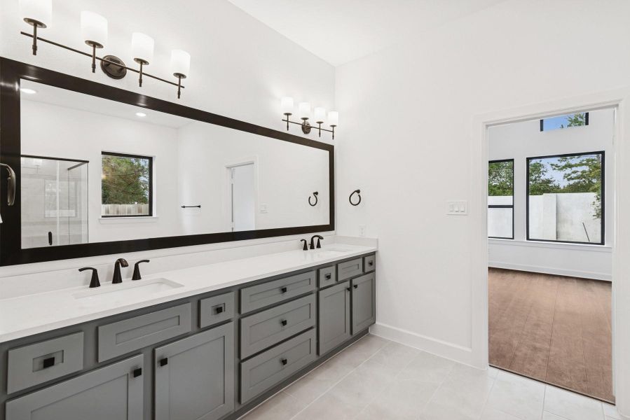 Furnished interior view inside a new home in Colton 45' Homesites, Todd Mission (Image 11).