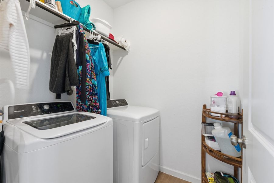 Washer/Dryer room