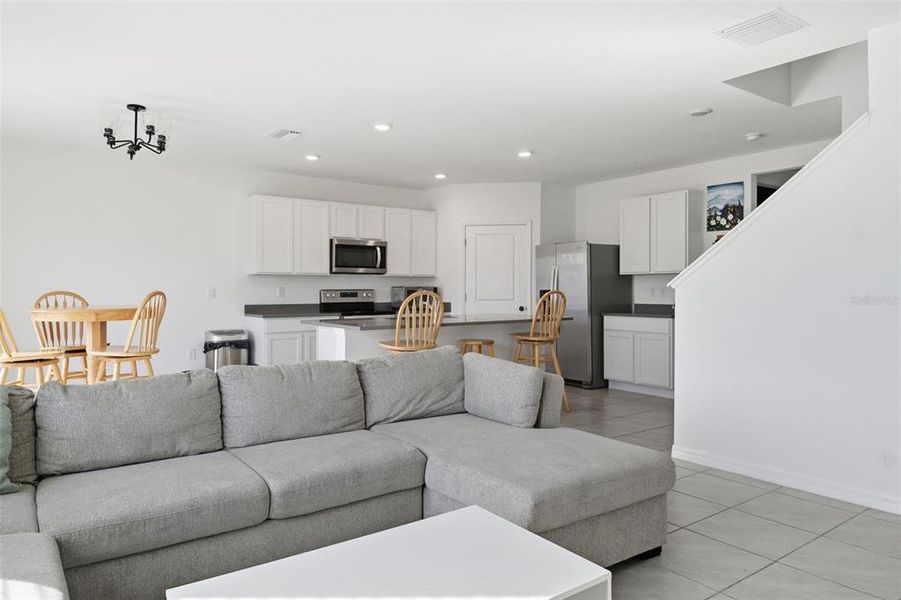 Furnished interior view inside a new home in Farm at Varrea, Plant City (Image 16).