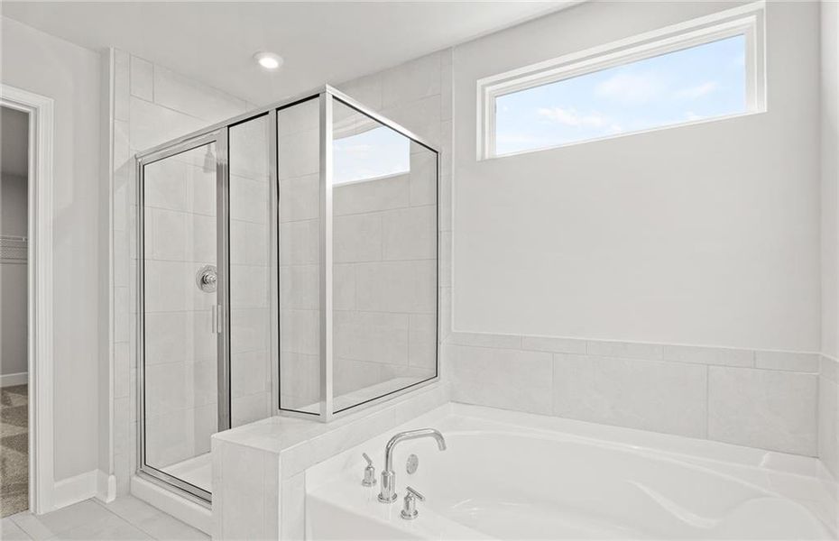 Furnished interior view inside a new home in Anderson Point Estates, McDonough (Image 8).