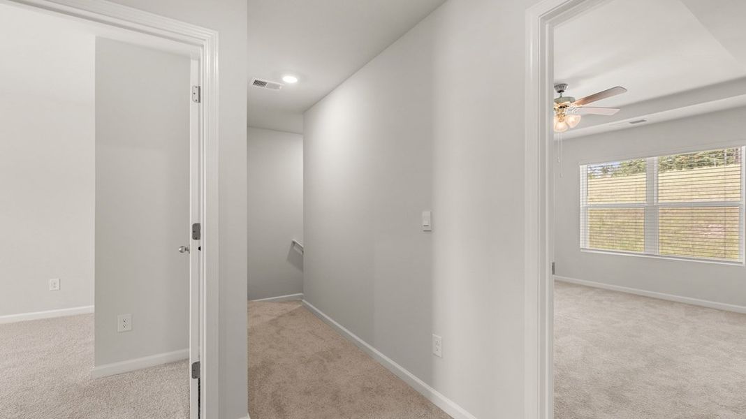 Spacious, unfurnished interior of a new home in Highland Hills, Graniteville (Image 21). Spacious, unfurnished interior of a new home in Highland Hills, Graniteville (Image 21).