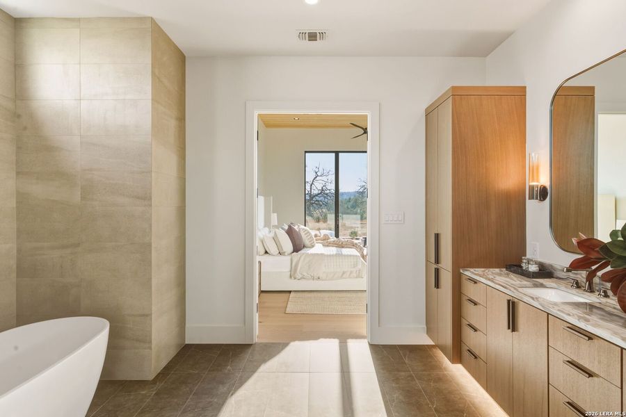 Furnished interior view inside a new home in , Fredericksburg (Image 43). Furnished interior view inside a new home in , Fredericksburg (Image 43).