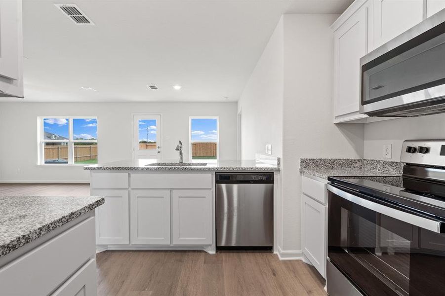 Furnished interior view inside a new home in Delano Estates, Greenville (Image 3).