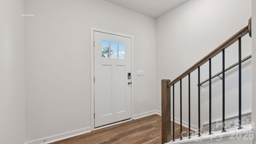 Spacious, unfurnished interior of a new home in Clark Creek Landing, Lincolnton (Image 24).