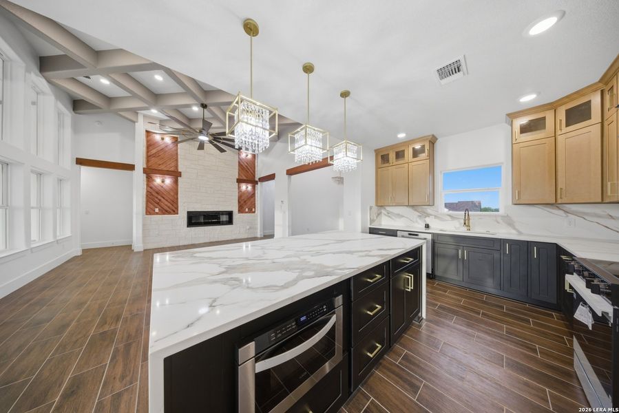 Furnished interior view inside a new home in , Floresville (Image 6).