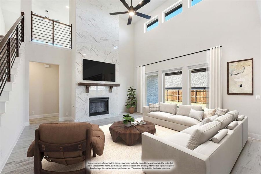 Furnished interior view inside a new home in Devonshire, Forney (Image 11). Furnished interior view inside a new home in Devonshire, Forney (Image 11).