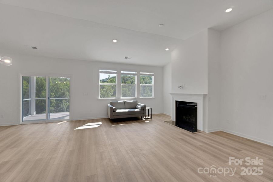 Spacious, unfurnished interior of a new home in The Hills, Huntersville (Image 28).