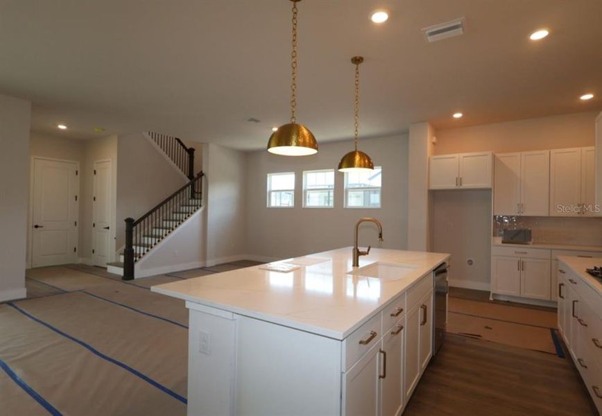 In-progress construction of a new home in Emerald Landing at Waterside at Lakewood Ranch – Cottage Series, Sarasota, FL (Image 15).
