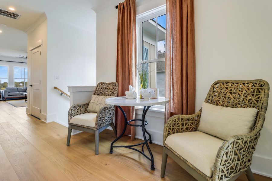 Furnished interior view inside a new home in The Preserve at Pennys Creek, Johns Island (Image 40).