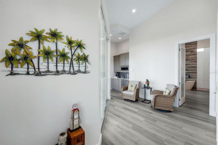Furnished interior view inside a new home in , Cape Coral (Image 55).
