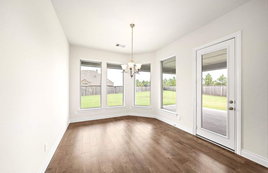 Representative unfurnished interior of a home built from the 3799 by Ravenna Homes in Cross Creek West, Fulshear (Image 23). Representative unfurnished interior of a home built from the 3799 by Ravenna Homes in Cross Creek West, Fulshear (Image 23).
