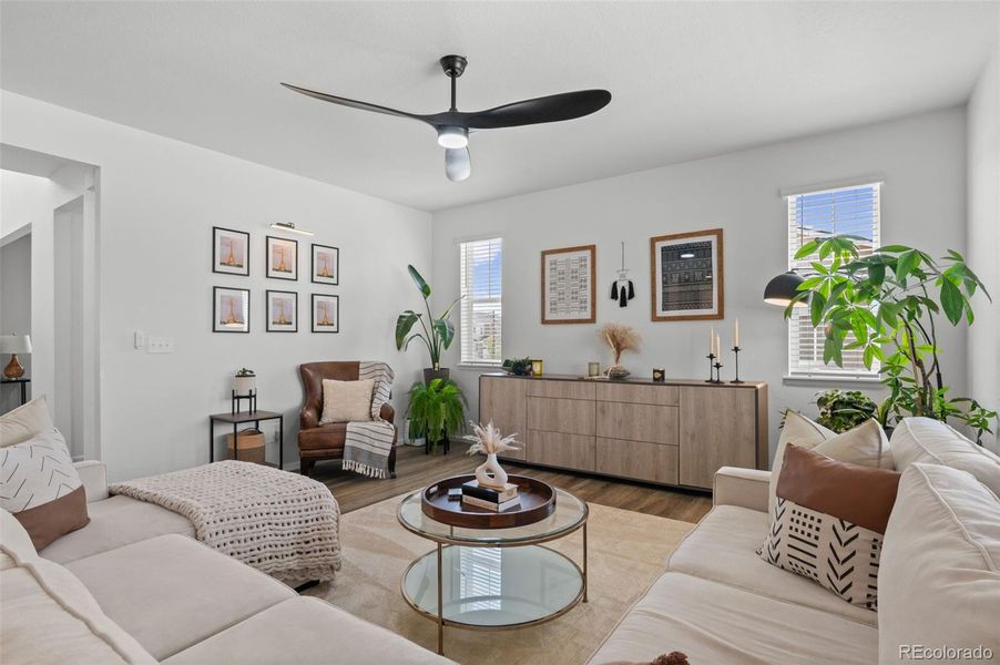 Furnished interior view inside a new home in , Aurora (Image 11).