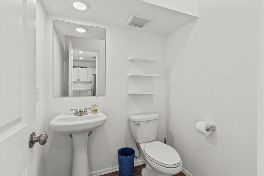 Furnished interior view inside a new home in Tavola: Wildflower II Collection, New Caney (Image 5).