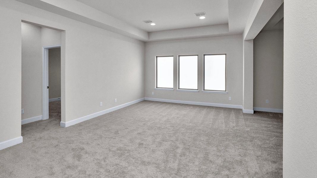 Spacious, unfurnished interior of a new home in Riceland 60', Mont Belvieu (Image 12). Spacious, unfurnished interior of a new home in Riceland 60', Mont Belvieu (Image 12).