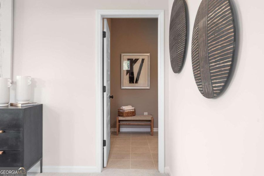 Furnished interior view inside a new home in Glendale Towns, Conyers (Image 29).