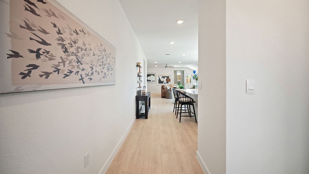 Representative furnished interior of a home built from the The Forest by D.R. Horton in Trails at Wildhorse, Austin (Image 4). Representative furnished interior of a home built from the The Forest by D.R. Horton in Trails at Wildhorse, Austin (Image 4).