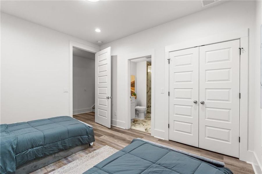 Furnished interior view inside a new home in , Atlanta (Image 20).