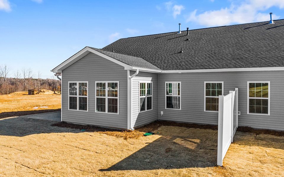Exterior details and patio area of a home in Fieldstone, Lexington (Image 4).
