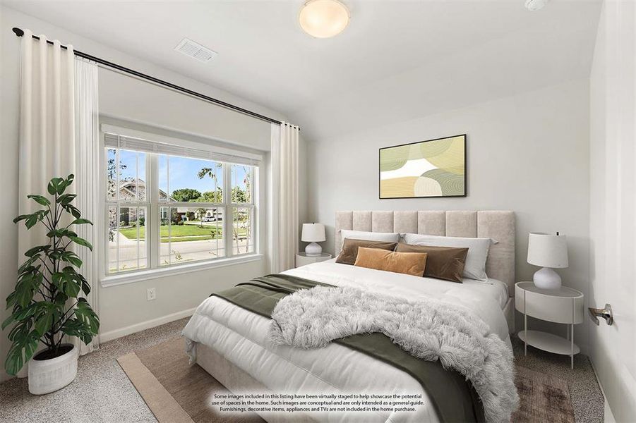 Furnished interior view inside a new home in Eagle Glen Elements, Alvarado (Image 9).