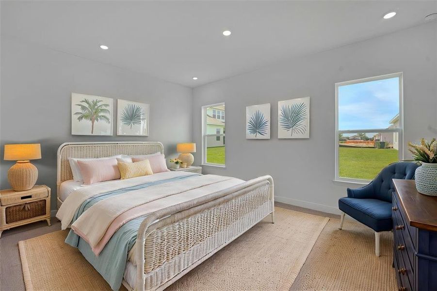 Furnished interior view inside a new home in Avalon Woods, Winter Garden (Image 18).
