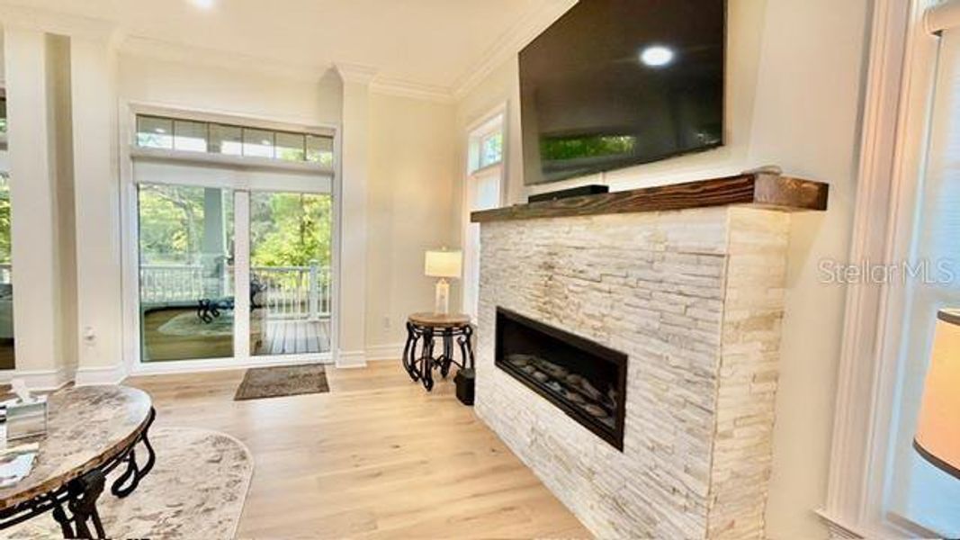 Furnished interior view inside a new home in , Branford (Image 5).